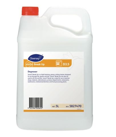 Diversey Suma Break Up Cleaner Degreaser 5L 