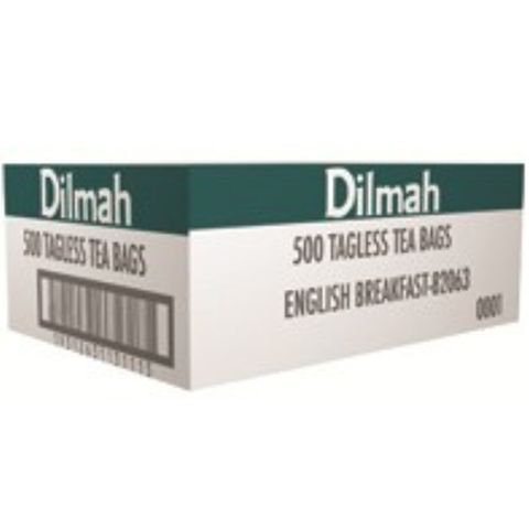 Dilmah English Breakfast Tagless Box/500
