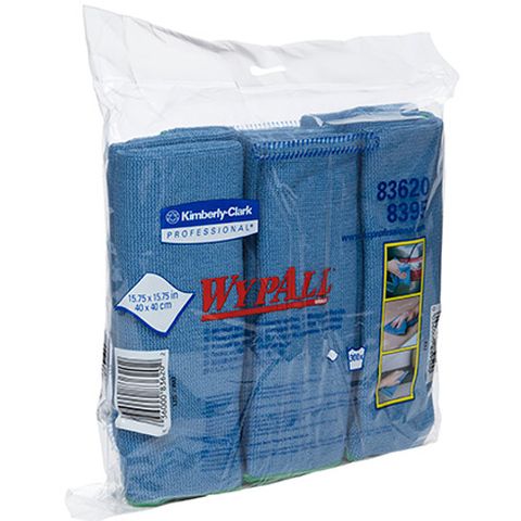KC Antibac Microfibre Cloths Pk/6