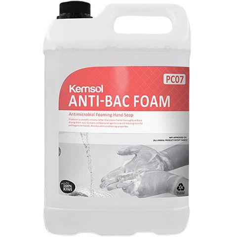 Kemsol Anti Bac Foam Soap 5L