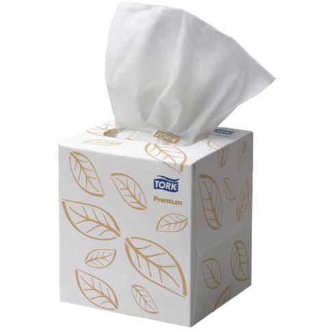 Tork Extra Soft Facial Tissues Cube/90 Ctn/24 (2170301)