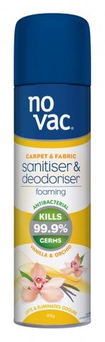 No Vac Foaming Carpet Sanitiser And Deodoriser Vanilla 500m