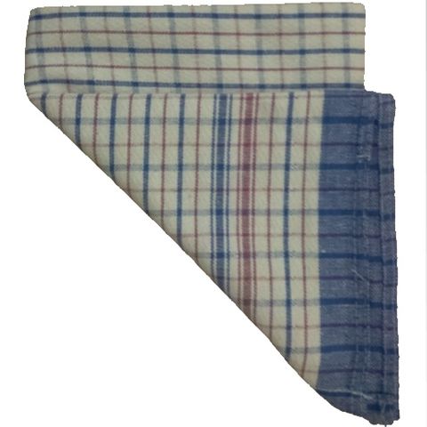 Tea Towels Check Standard Commercial Pk/10
