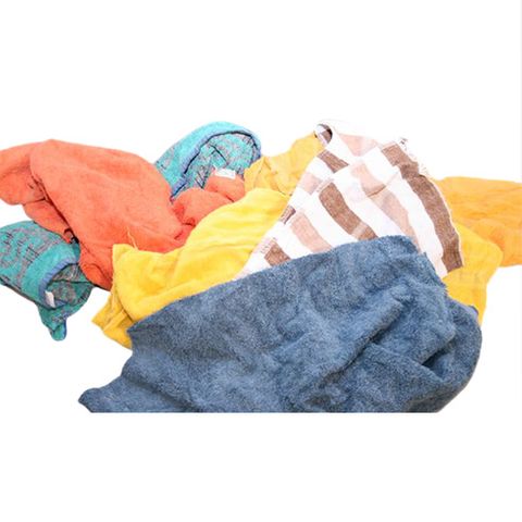 5kg Block Towelling Rags COLOURED
