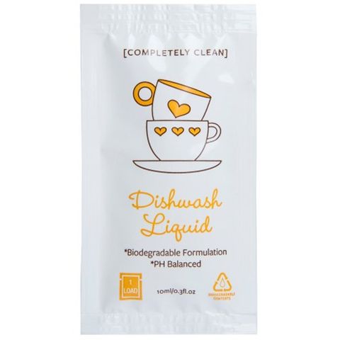 Healthpak Completely Clean Dishwashing Liquid 10ml Sachets Ctn/500