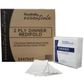 Hospitality Dinner Napkins 2ply 1/8 Redifold White Ctn/800