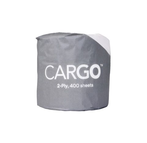 CARGO 2ply Virgin Toilet Rolls 400 Sheets Wrapped Ctn/48