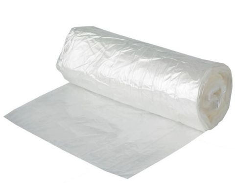 Rubbish Bags 80L Clear 30mu 750x1000 Roll/100