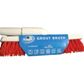 Long Handled Grout & Tile Brush Red