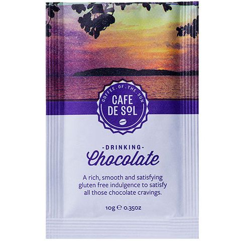 Healthpak Cafe de Sol GF Drinking Chocolate Sachets Ctn/300
