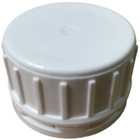White 5L Bottle Cap 38mm
