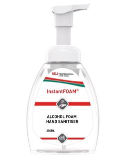 Deb InstantFoam Hand Sanitiser Pump Pot 250ml
