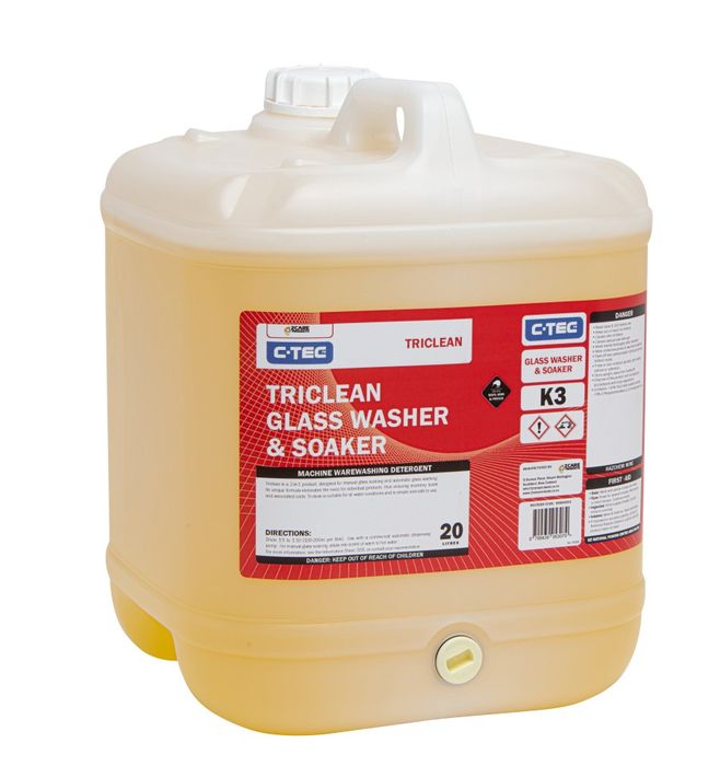 C-Tec Triclean Glass Wash & Soaker