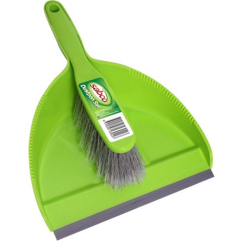 Sabco Green Dustpan Set