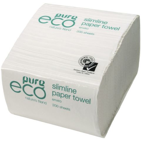 PHP Half Wipe Slimline Paper Towels (EH22) Ctn/40