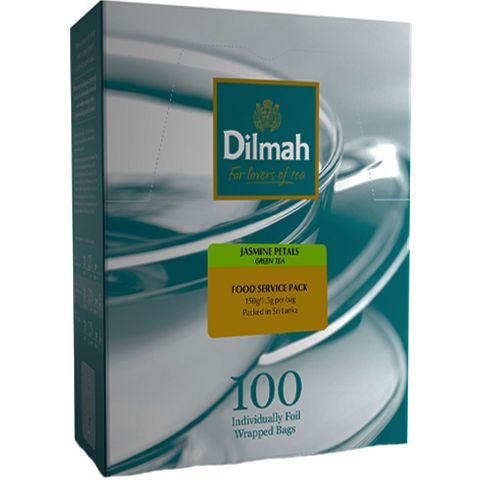 Dilmah Enveloped Jasmine Green Tea Bag 100s