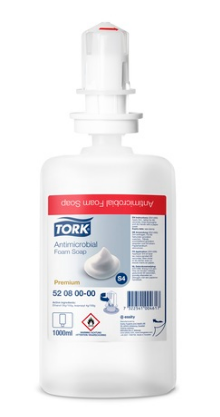Tork S4 Antimicrobial Foam Soap Cartridge 1L (520800)