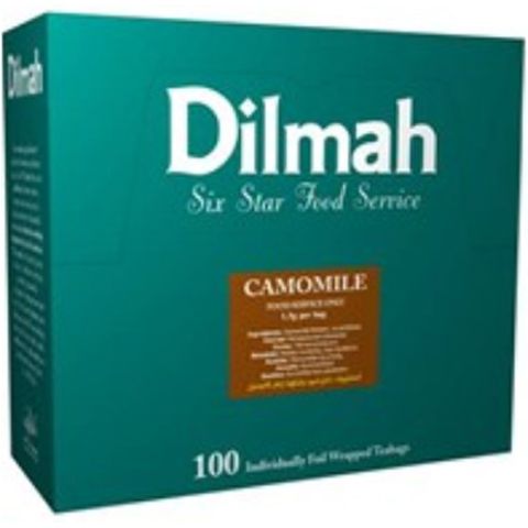 Dilmah Enveloped Camomile Tea Bags Box/100