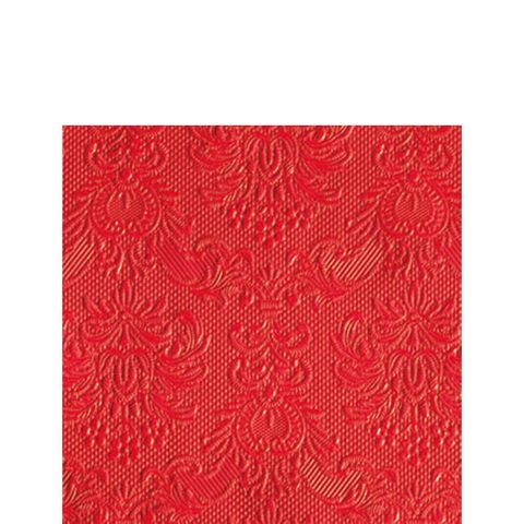 Ambiente - Paper Napkins - Pack of 15 - Cocktail Size - Elegance Red