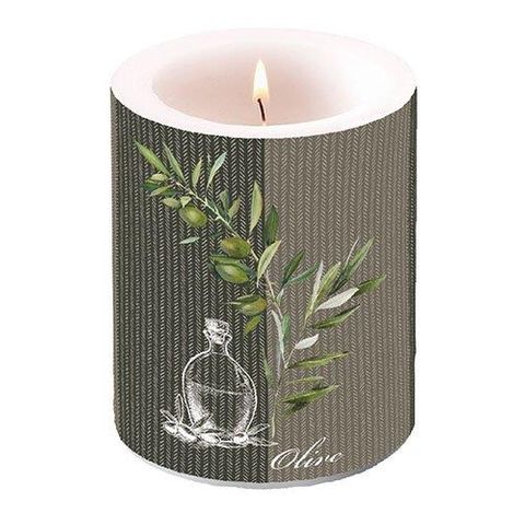 Ambiente Home - Candle - Large - Oil and Olives