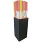 Clairefontaine - Printed Raw Kraft Roll Wrap 70gsm - 2m x 0.7m - Display Box of 30 Rolls - Neon