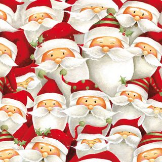 Ambiente - Paper Napkins Christmas - Pack of 20 - Luncheon Size - Funny Santa