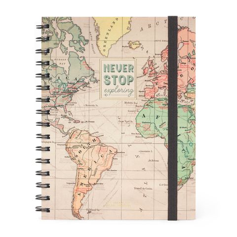 Legami - Quaderno Collection - Spiral Notebook - Large - Travel