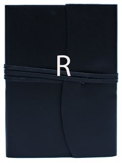 Amalfi Refillabe Journal 15x21 Black