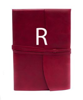 Amalfi Refillabe Journal 12x17 Red