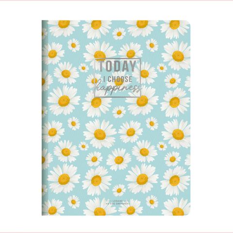 Notebook - Quaderno - Large Lined - Daisy
