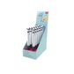 Legami - 2-Colour Ballpoint Pen - Panda - Click&Clack Display Pack of 12 Pcs