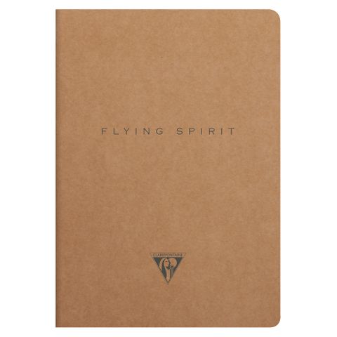 Clairefontaine - Flying Spirit - Notebook - A5 - Ruled - Kraft - 5 Assorted Cover Designs