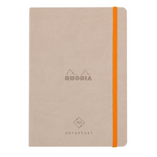 Rhodia - Rhodiarama Perpetual Undated Planner - A5 - Beige