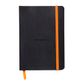 Rhodia - Rhodiarama Notebook - Soft Cover - A6 - Ruled - Black