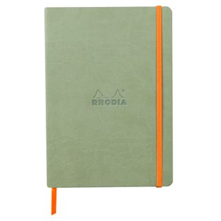 Rhodia - Rhodiarama Notebook - Soft Cover - A5 - Ruled - Celadon Green