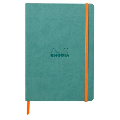 Rhodia - Rhodiarama Notebook - Soft Cover - A5 - Ruled - Aqua