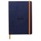 Rhodia - Rhodiarama Notebook - Soft Cover - A5 - Ruled - Midnight Blue (Dark Navy)