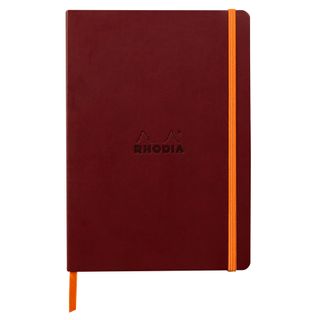Rhodia - Rhodiarama Notebook - Soft Cover - A5 - Ruled - Burgundy