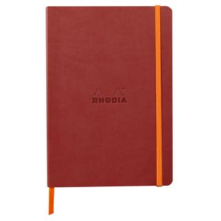 Rhodia - Rhodiarama Notebook - Soft Cover - A5 - Ruled - Nacarat