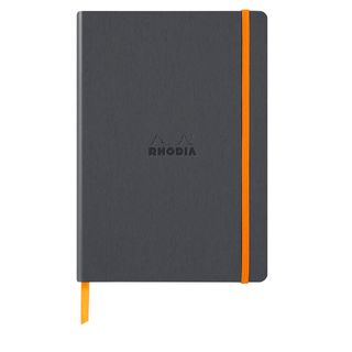 Rhodia - Rhodiarama Notebook - Soft Cover - A5 - Ruled - Titanium