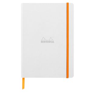 Rhodia - Rhodiarama Notebook - Soft Cover - A5 - Ruled - White
