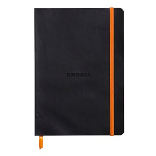 Rhodia - Rhodiarama Notebook - Soft Cover - A5 - Ruled - Black