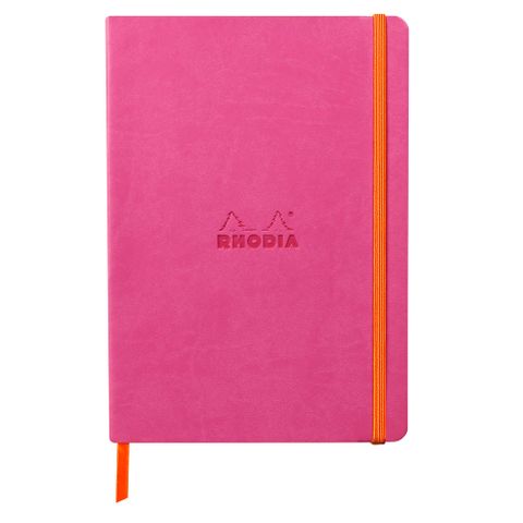 Rhodia - Rhodiarama Notebook - Soft Cover - A5 - Ruled - Fuchsia