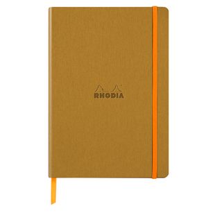 Rhodia - Rhodiarama Notebook - Soft Cover - A5 - Ruled - Gold