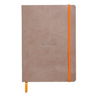 Rhodia - Rhodiarama Notebook - Soft Cover - A5 - Ruled - Taupe