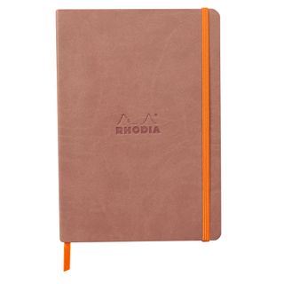 Rhodia - Rhodiarama Notebook - Soft Cover - A5 - Dot Grid - Rosewood