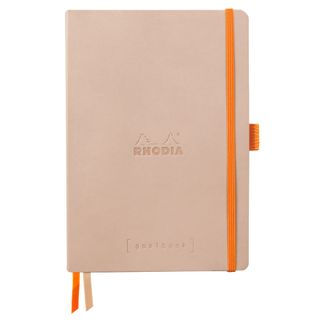 Rhodia - Rhodiarama Goalbook - Soft Cover - A5 - Dot Grid - Rose Smoke