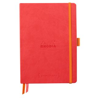 Rhodia - Rhodiarama Goalbook - Soft Cover - A5 - Dot Grid - Coral Red
