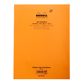 Rhodia - Side Stapled Notepad With 4 Holes - A4+ - Seyes - Orange