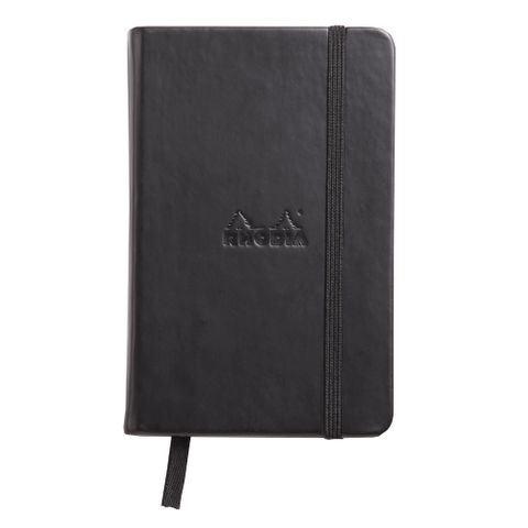 Rhodia - Webbie Webnotebook - Pocket - Plain - Black